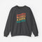Dachshund Sweatshirt for Women - Stressed Blessed & Doxie Obsessed - Dachshund Crew Sweatshirt